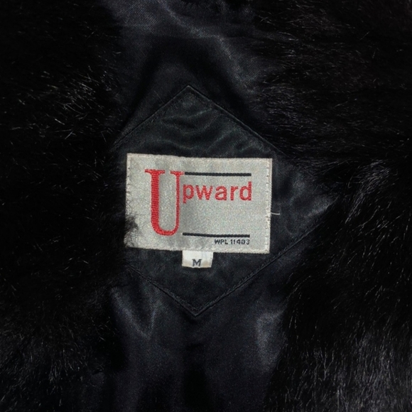 Black 100% Rabbit fur jacket - Picture 3 of 3